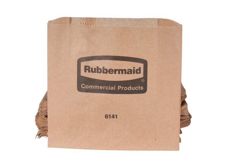 Rubbermaid  Paraffinbeutel für Hygieneabfallbehälter, 50 Beutel / Paket; 250 pro Karton