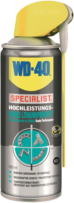 Lithiumsprühfett 400ml cremefarben NSF H2 Spraydose WD-40 SPECIALIST