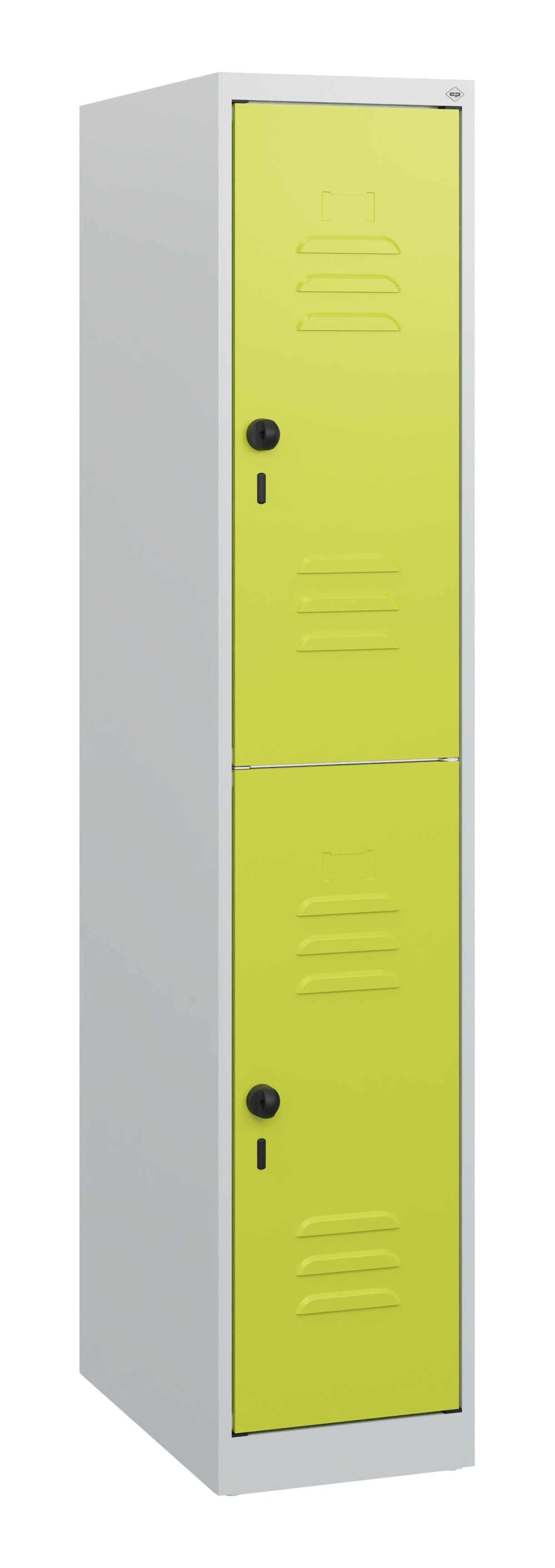 C+P Doppelstock-Spind Classic PLUS, 1 Abteil, 1530x300x500mm, 7035/0024
