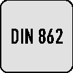 Werkstattmessschieber DIN 862 300mm m.Spitzen parallaxfrei