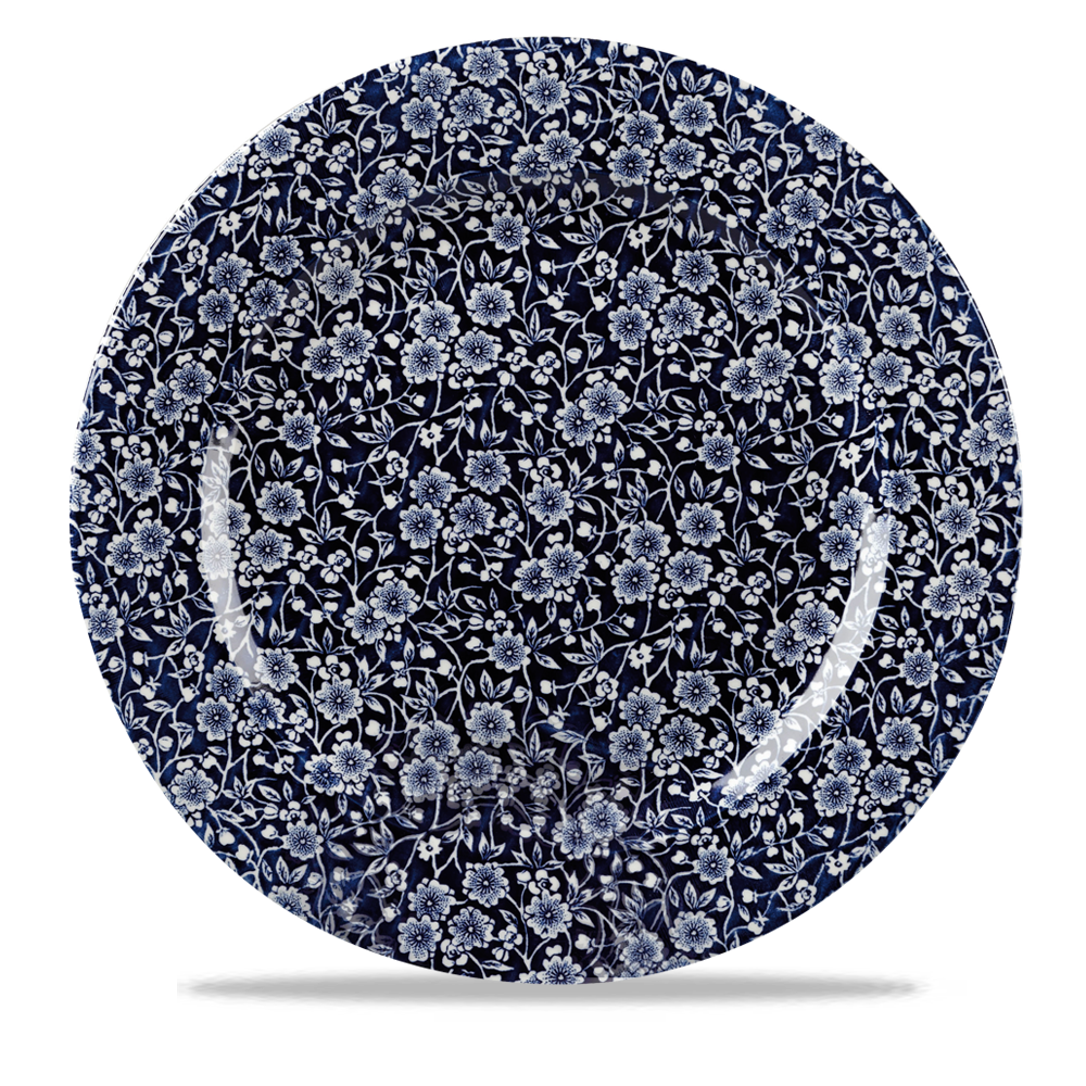 Churchill Super Vitrified Vintage Prints Victorian Calico Willow Flache Teller 30,5 cm, 6 Stück Weidenbaum Viktoria-Kaliko Rund