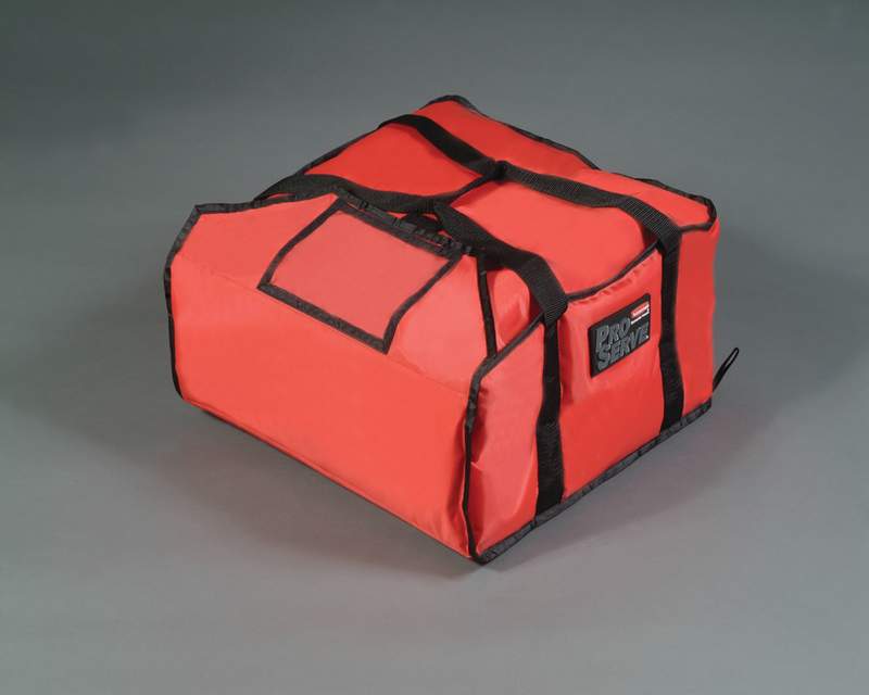Rubbermaid Professionelle Transporttaschen von ProServe® - Pizza Proserve®-Pizza-Transporttasche, rot, mittelgroß