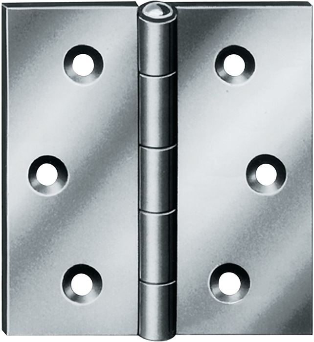 Scharnier 10503 H.70mm B.70mm S.1,2mm STA gerollt,ktg.VORMANN