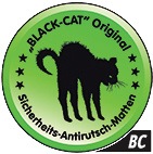 Sicherheitsantirutschmatte BLACK-CAT orig.-BC- L0,8m B1,2m D3,3mm 1 Matte WADO