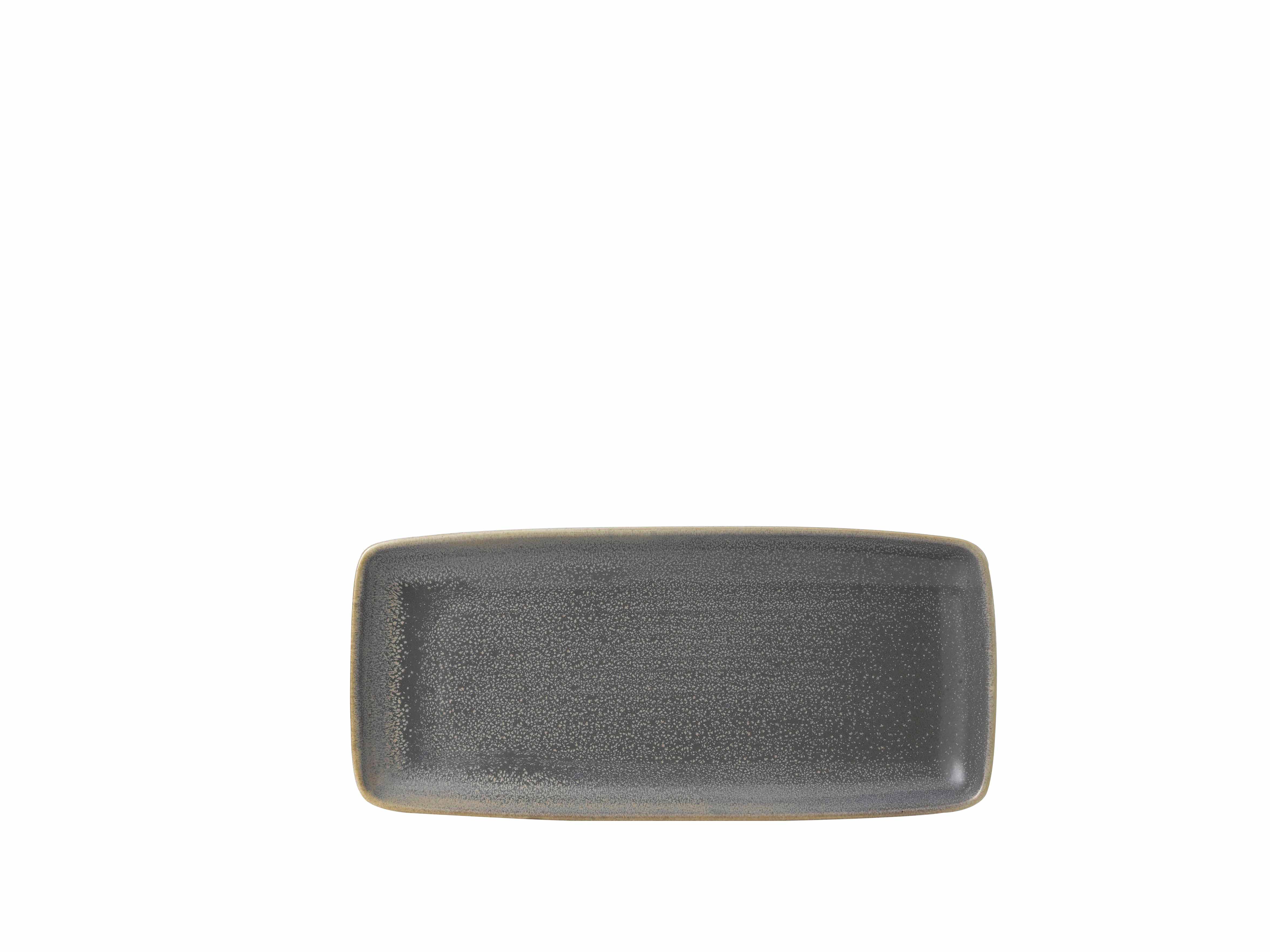 Dudson Evo Granite Rechteckiges Tablett 27.2X12.5Cm, 6 Stück, Granit-Finish