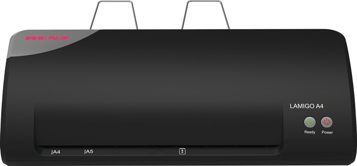 Laminiergerät DIN A4 B.230mm 450 mm/min 4 Rollen,2 v.auß.beheizt