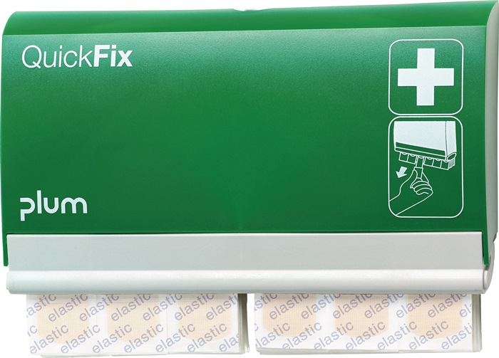 Pflasterspender QuickFix®-Set B232,5xH133,5xT33ca.mm grün PLUM