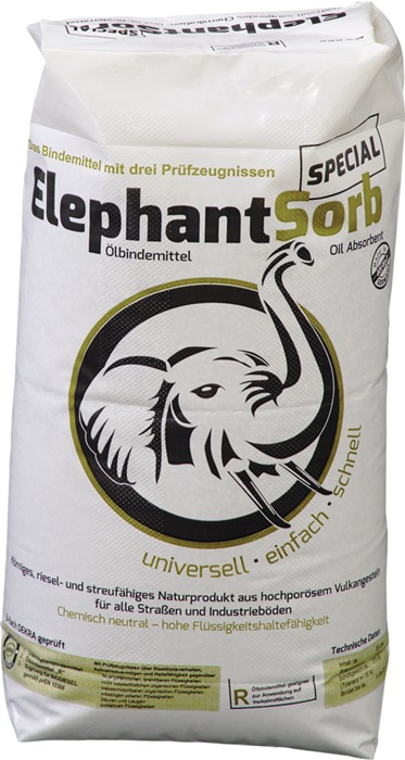 Universalbindemittel Elephant Sorb Spezial Inh.20 l/ca.7kg RAW