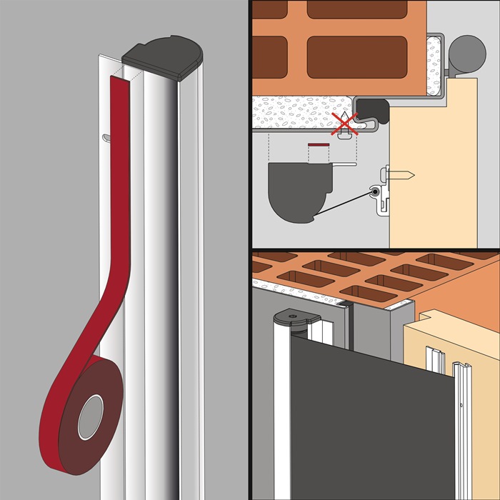 Klebeset S zu FSR 6000/7000 PLANET