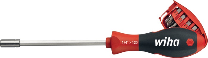 Magazinbithalter 3809 01-01 9-tlg.Schlitz/PH/PZD/TORX WIHA