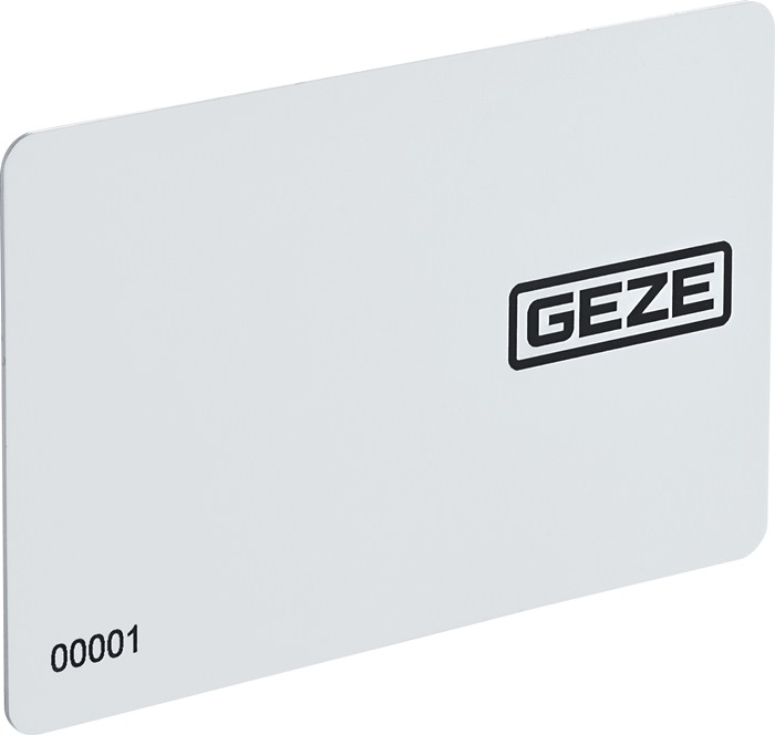Zutrittskontrollsystem Ausweiskarte MIFARE DESFireEV2 weiß RFID-Transponderkarte