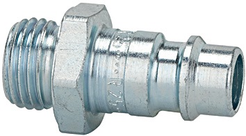 Stecknippel STA verz.Stecker DN 7,2-7,8 AG G 1/4 Zoll SW 17mm RIEGLER