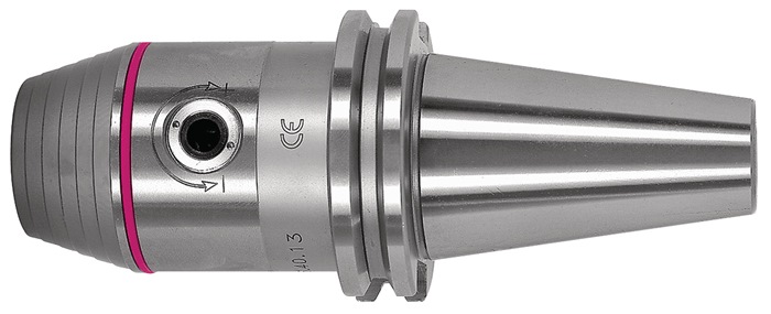 NC-Schnellspannbohrfutter DIN 69871A Spann-D.0,3-8mm SK40 A.-L.73mm WTE