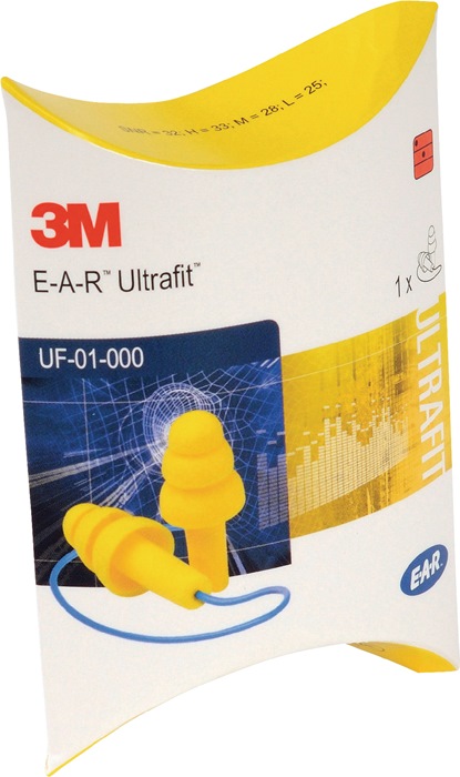 Gehörschutzstöpsel E-A-R™ ULTRAFIT™ EN 352-2 SNR 32 dB 50 PA/Krt.
