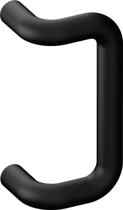 Stoßgriff 550.30GKLT PA ma Farb-Nr.90 A.210mm L.240mm B.120mm HEWI