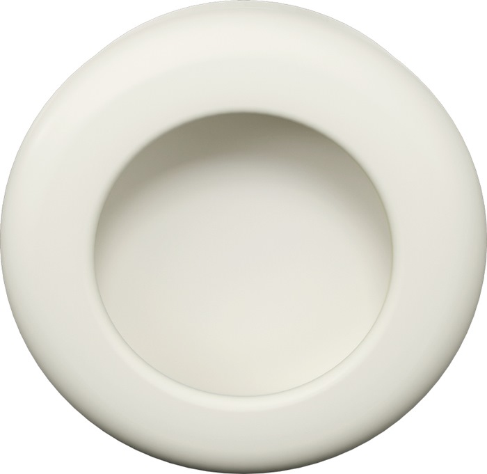 Schiebetürmuschel 538.60MLB PA 99 reinweiß ma rd.TS ab 22mm f.HLT