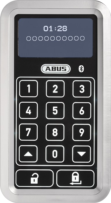 Tastatur CFT3100 S Touch-Oberfläche silber ABUS