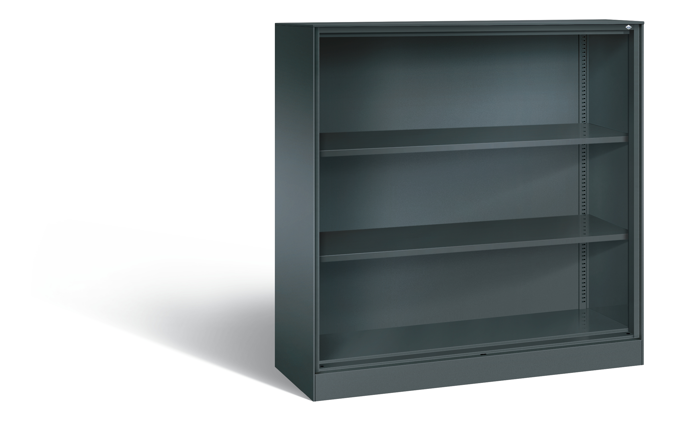 C+P Büroregal  Asisto, H1310xB1200xT435mm, 7016