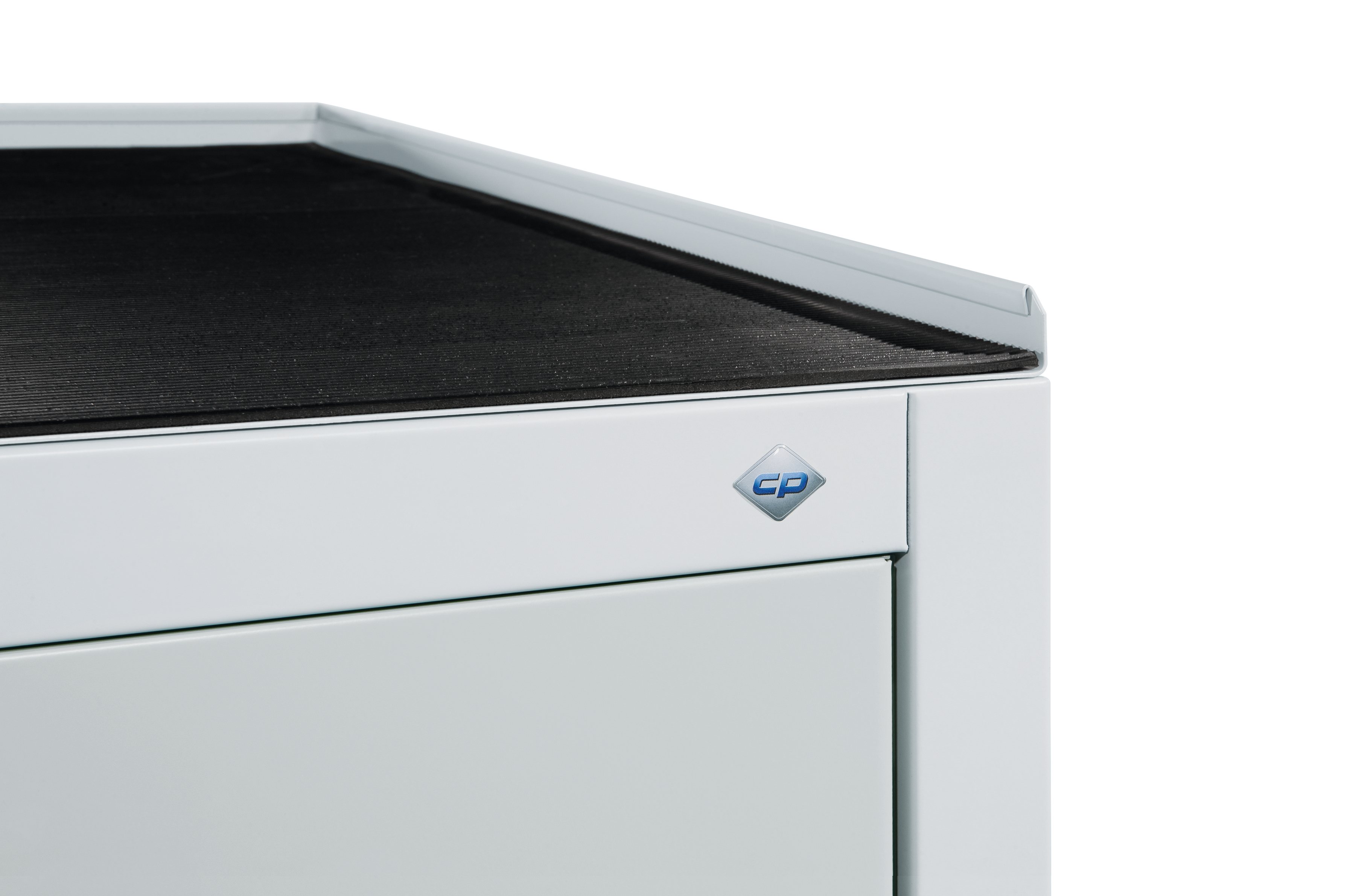 C+P Gummiriefenmatte zur Auflage auf den Schrank, selbstklebend