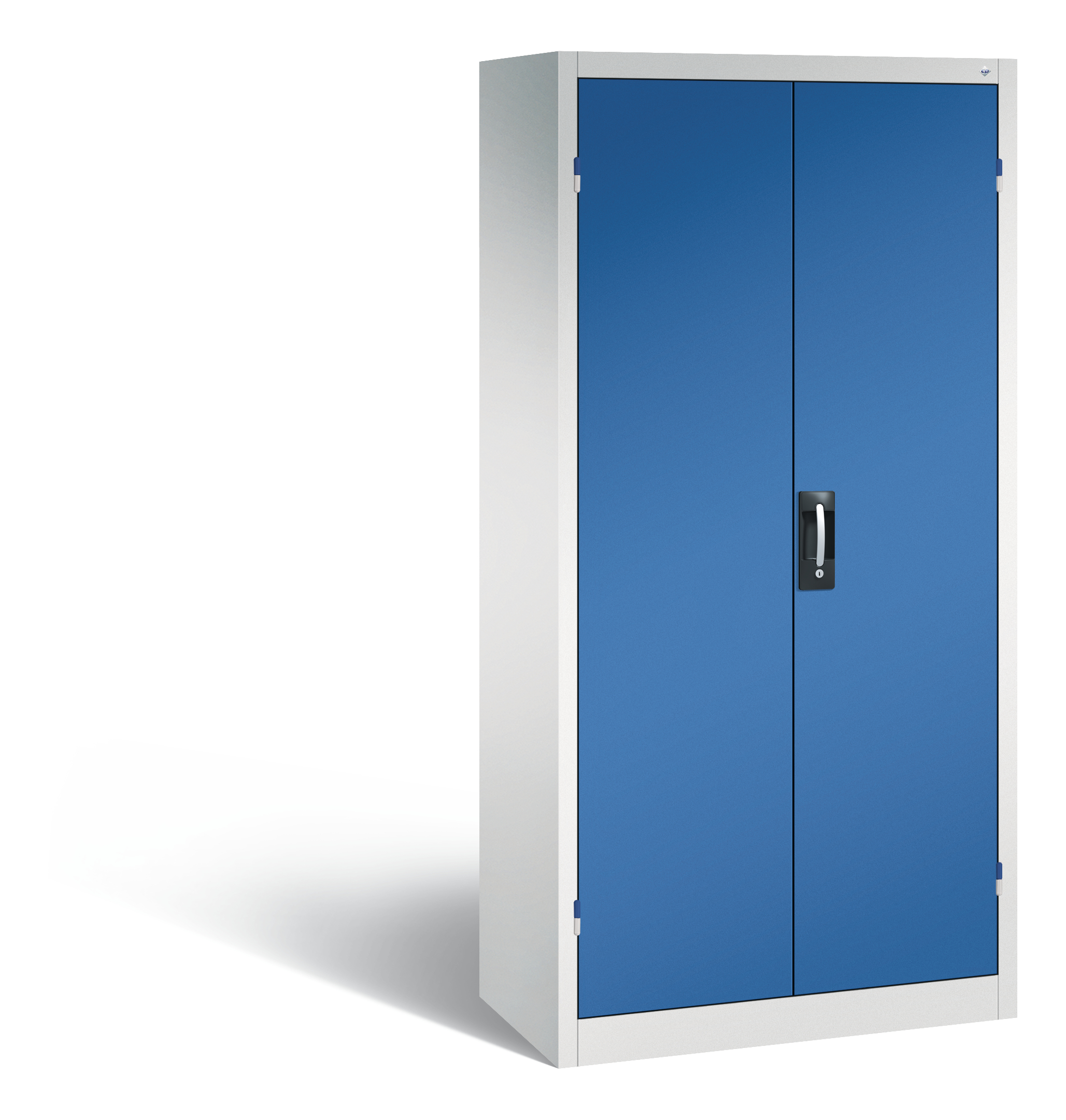 C+P Flügeltürenschrank Acurado, H1950xB930xT500mm, 7035/5010