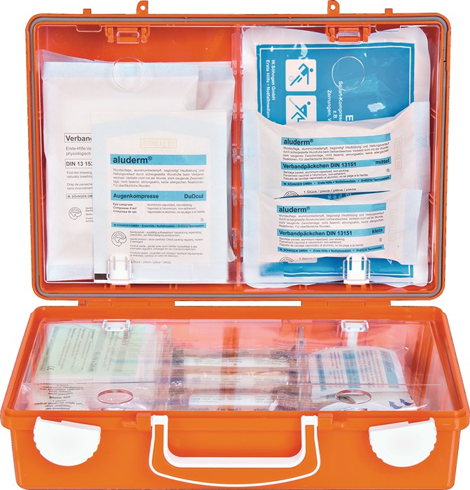 Erste Hilfe Koffer EUROPA I B310xH210xT130ca.mm orange SÖHNGEN