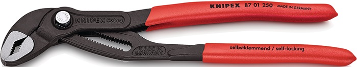 Wasserpumpenzange Cobra® L.150mm Spann-W.30mm pol.Ku.-Überzug KNIPEX
