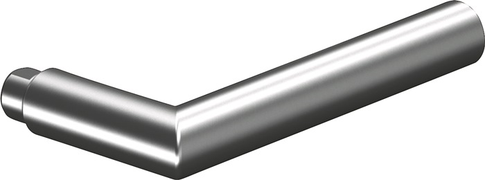 Feuerschutzdrückerlochteil 8906 ALU FS 9mm Alu.F1 ger.4-KT.9mm