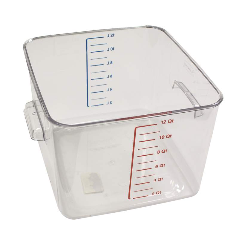 Rubbermaid 4-eckiger Vorratsbehälter, 11l, durchsichtig