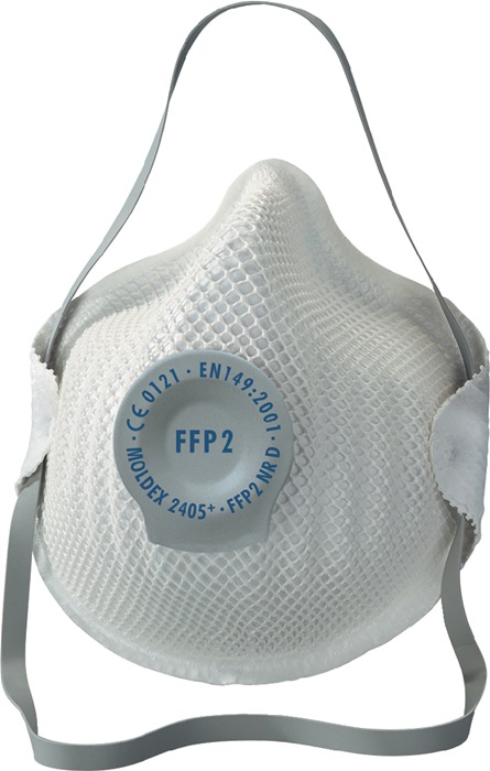 Atemschutzmaske Klassiker 240515 FFP2 NR D m.Ausatemventil 20St./KT MOLDEX