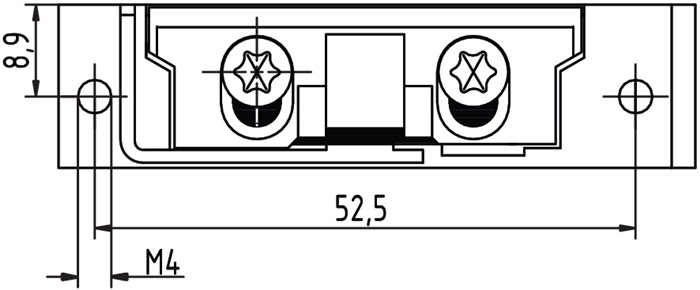 Elektrotüröffner A5010--A 6-24 V AC/DC Kompakt DIN L/R GEZE