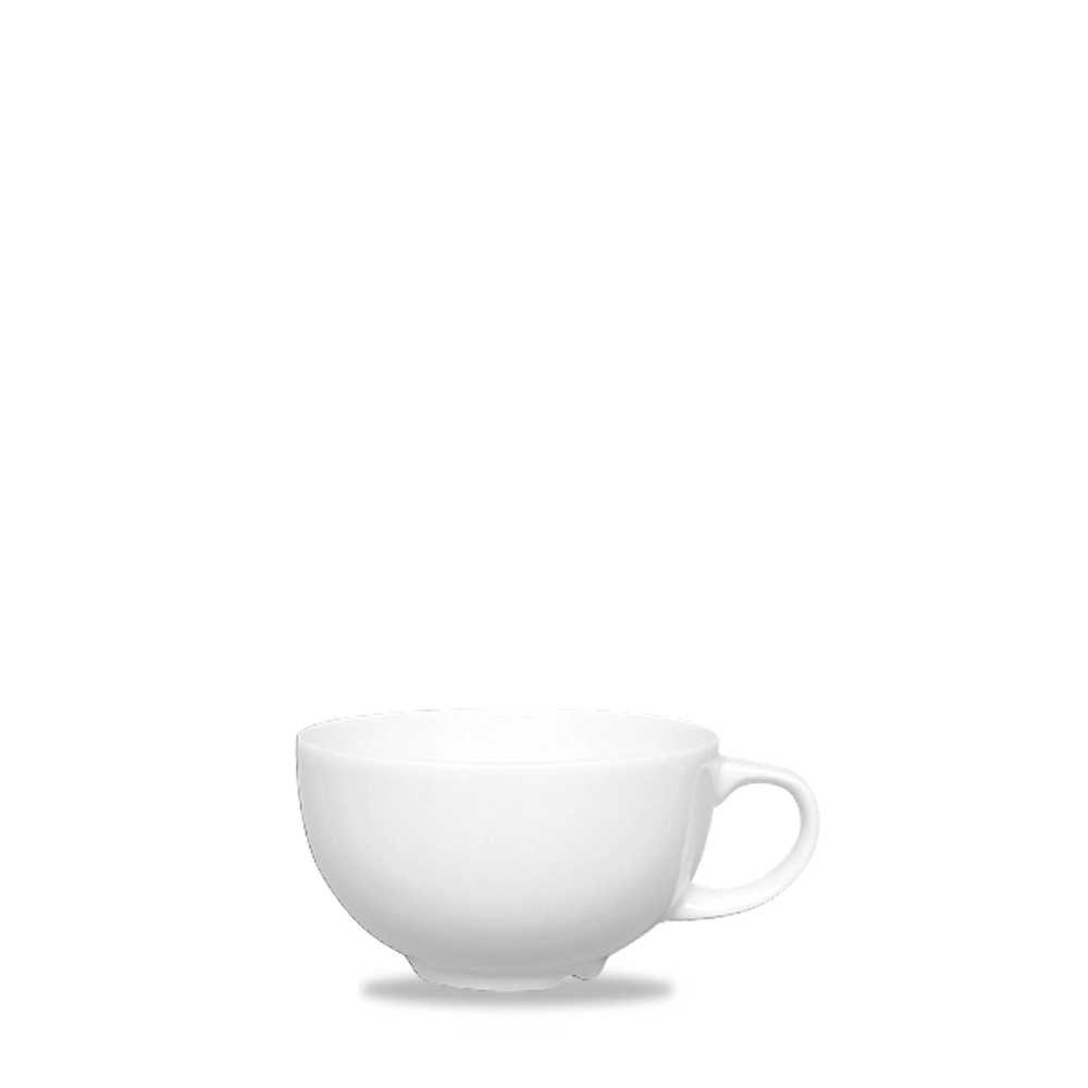 Churchill Alchemy Kaffeetasse 22Cl, 24 Stück, Weiß, Rund