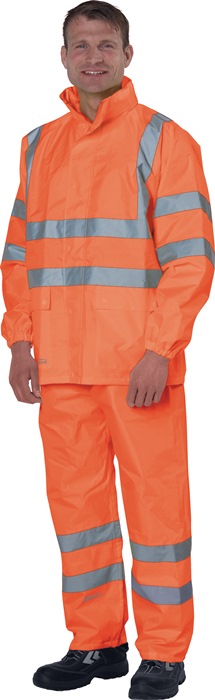 Warnschutz-Regenjacke Gr.L orange PREVENT
