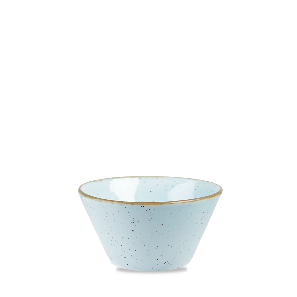 Churchill Super Vitrified Stonecast Duck Egg Bowl 34Cl, 12 Stück, Entenei Blau, Rund