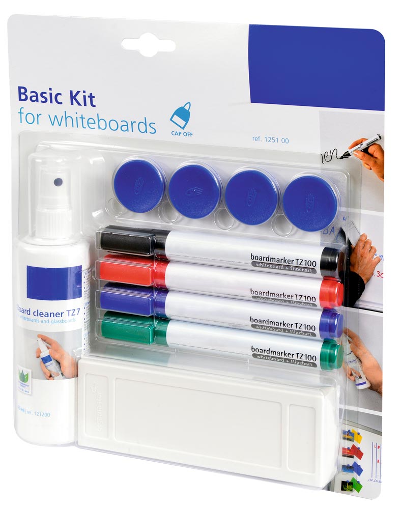Basic-Kit, Zubehörset für Whiteboards, 10-tlg.