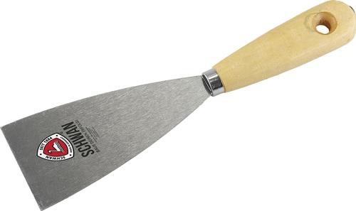 Malerspachtel B.20mm pol.H-Heft Federbandstahl SCHWAN