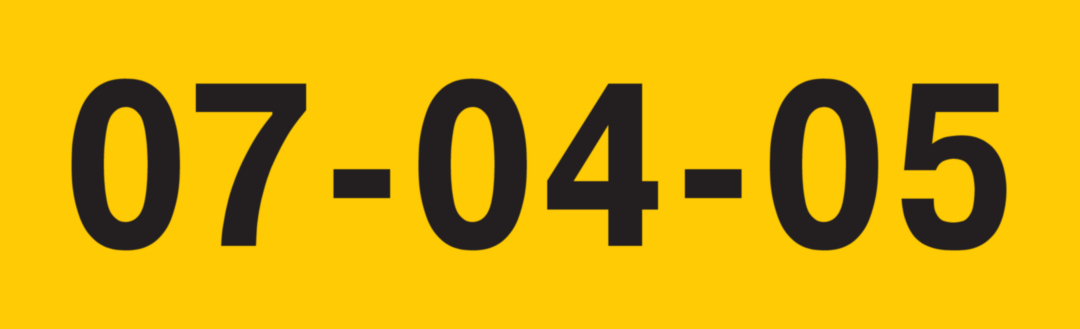 BITO Lageraufkleber