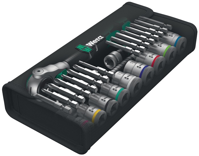 Steckschlüsselsatz Zyklop Speed 29-tlg.3/8 Zoll SW 8-19mm Z.72 6KT WERA