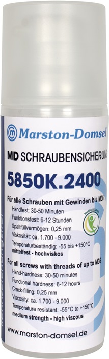 Schraubensicherung 50g mf.hochvikos blau Pumpdosierer MARSTON