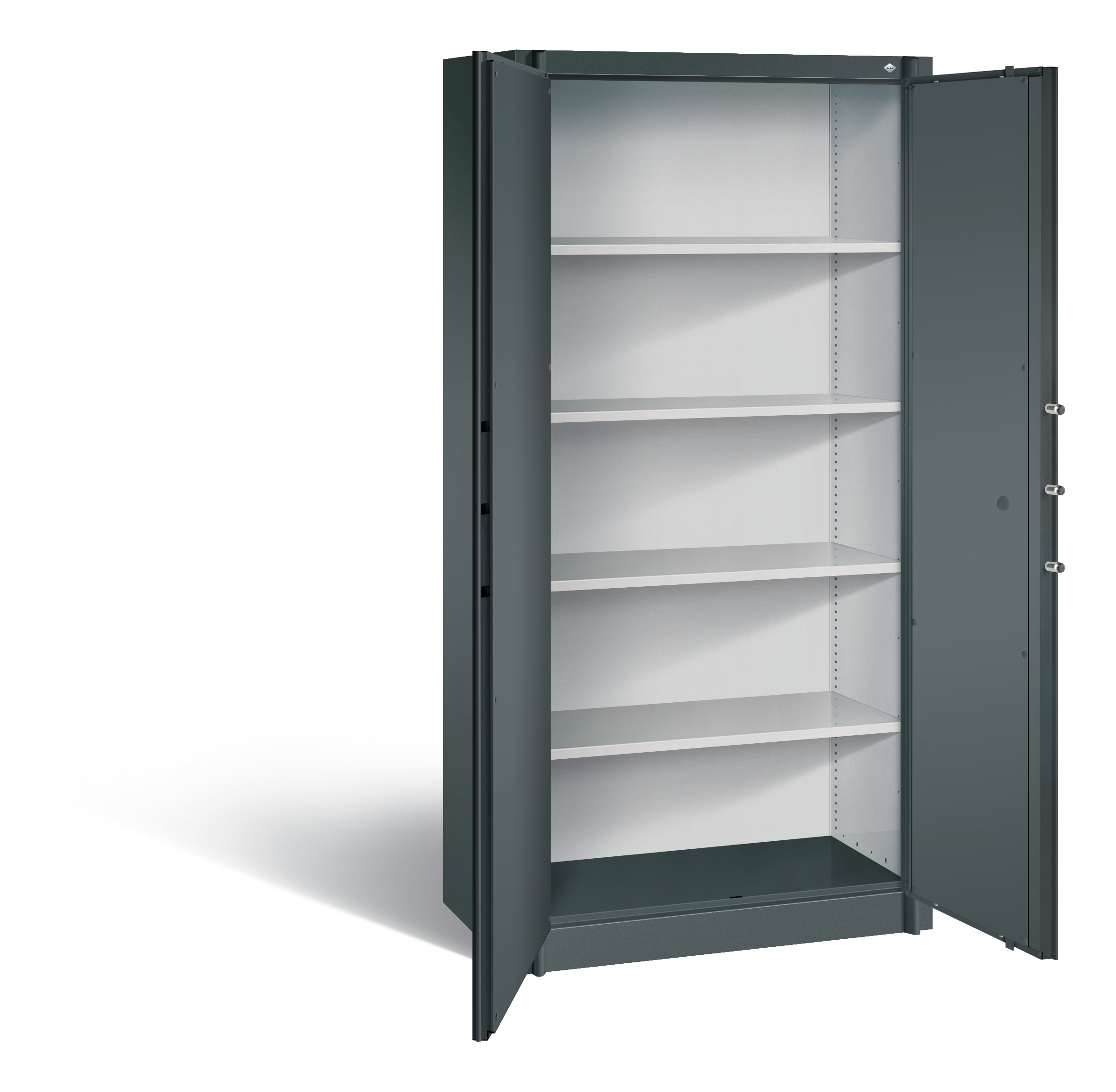 C+P Feuerschutzschrank Certos, H1950xB930xT500mm, 7016/7016