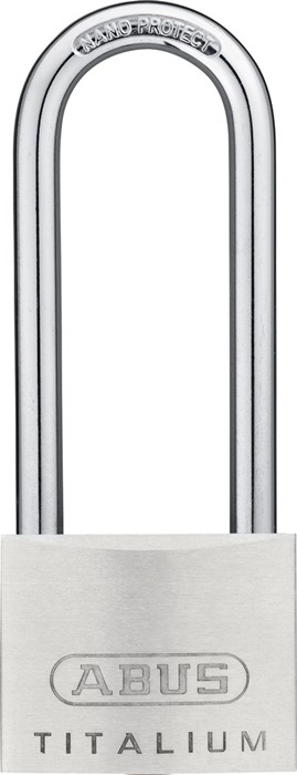 Zylindervorhangschloss 64TI/50HB80 Schlosskörper-B.50mm Titalium verschschl.ABUS