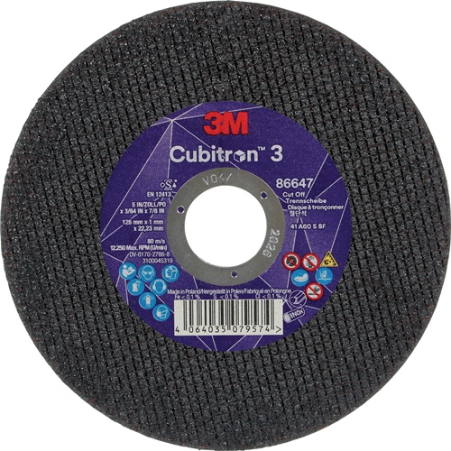 3M Trennscheibe D125x1mm gerade