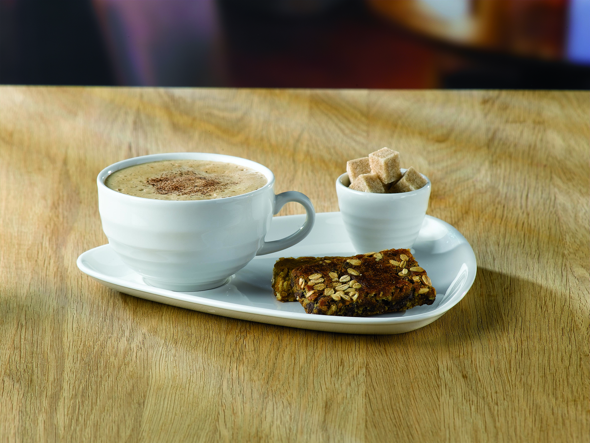 Churchill Super Vitrified Snack Attack Cappuccino Tasse 22,7Cl, 24 Stück, Weiß, Rund