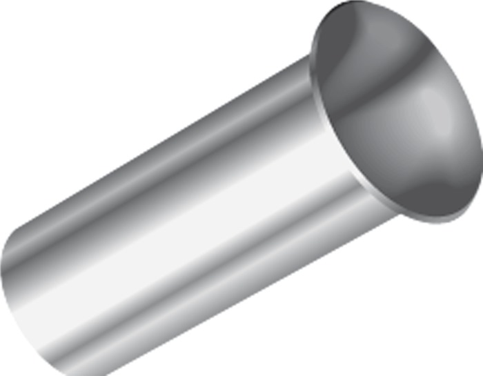 Aderendhülsenzange L.180mm 0,5-6,0 (AWG 20-10) mm² pol.Ku.-Überzug KNIPEX