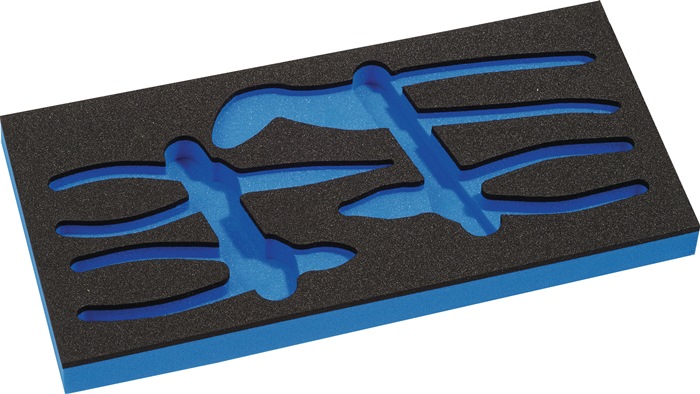 KNIPEX Werkzeugmodul Leereinlage 1/3-Modul