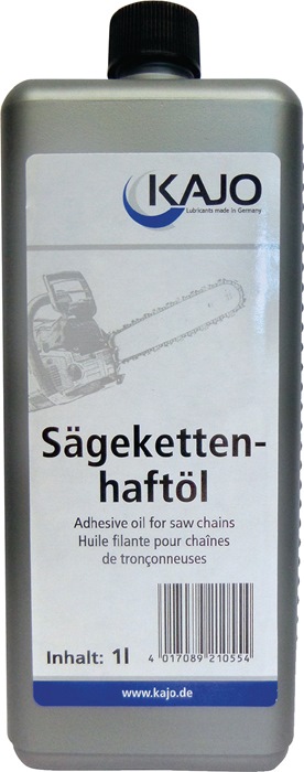 Sägekettenhaftöl 100-130 mm²/s (bei 40GradC) 1l Flasche KAJO