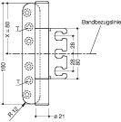 HEWI Türband Polyamid 92 anthrazitgrau matt