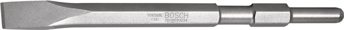 Flachmeißel L.400mm Schneiden-B.35mm 6-k