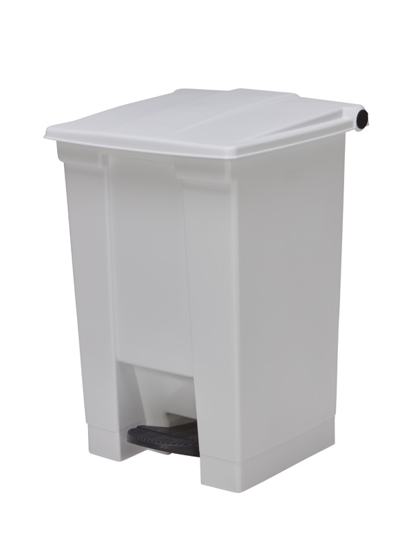 Rubbermaid 68-Liter-Step-On-Tretabfalleimer, weiß