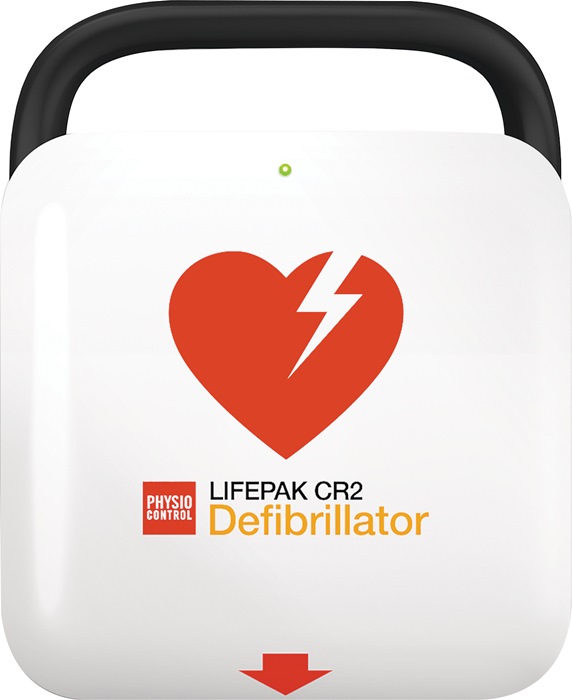 Defibrillator AED LIFEPAK CR2 Sprachausgabe deutsch vollautom.L9,7xB22,6xH27,4cm