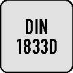 Winkelfräser DIN 1833D TypN D.25mm 45Grad HSS-Co Z.10 MAYKESTAG